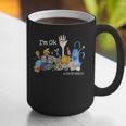 I'm Ok Lunch Lady Life Cafeteria Crew Teacher Women Graphic Print Coffee Mug, funny gift I'm Ok Lunch Lady Life Cafeteria Crew Teacher Women Graphic Print Coffee Mug, funny gift