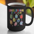 Inclusion Is My Jam SPED Teacher Special Education Life Graphic Print Coffee Mug, funny gift