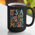 It's A Good Day To Make Music Musician Band Music Teacher Graphic Print Coffee Mug, funny gift It's A Good Day To Make Music Musician Band Music Teacher Graphic Print Coffee Mug, funny gift