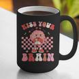 Kiss Your Brain Valentines Test Day Teacher Squad Kids Graphic Print Coffee Mug, funny gift Kiss Your Brain Valentines Test Day Teacher Squad Kids Graphic Print Coffee Mug, funny gift