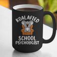 Koalafied School Psychologist Koala Lover Psychology Teacher Graphic Print Coffee Mug, funny gift