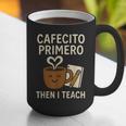 Latina Teacher Bilingual Educator Spanish Heritage Empower Graphic Print Coffee Mug, funny gift