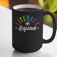 Literacy Squad Reading Teacher Interventionist Specialist Graphic Print Coffee Mug, funny gift