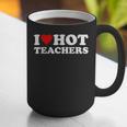 I Love Hot Teachers Graphic Print Coffee Mug, funny gift I Love Hot Teachers Graphic Print Coffee Mug, funny gift