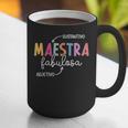 Maestra Fabulosa Maestra De EspañOl Spanish Teacher Graphic Print Coffee Mug, funny gift Maestra Fabulosa Maestra De EspañOl Spanish Teacher Graphic Print Coffee Mug, funny gift