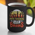 Math Teachers Love Brains Halloween Costume Zombie For Men Women Graphic Print Coffee Mug, funny gift Math Teachers Love Brains Halloween Costume Zombie For Men Women Graphic Print Coffee Mug, funny gift