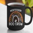 Montessori Teacher Halloween Boo Rainbow Leopard Halloween Graphic Print Coffee Mug, funny gift Montessori Teacher Halloween Boo Rainbow Leopard Halloween Graphic Print Coffee Mug, funny gift