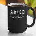 Music Teacher AB CD For Those About To Learn Rock Graphic Print Coffee Mug, funny gift Music Teacher AB CD For Those About To Learn Rock Graphic Print Coffee Mug, funny gift
