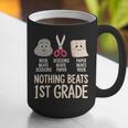 Nothing Beats 1st Grade Back To School Kids Teachers Graphic Print Coffee Mug, funny gift