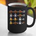 Order Of Operations Quiz Pumpkin Halloween Math Teacher Graphic Print Coffee Mug, funny gift
