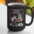 Overworked Underpaid Always Grading Teacher Graphic Print Coffee Mug, funny gift Overworked Underpaid Always Grading Teacher Graphic Print Coffee Mug, funny gift