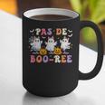 Pas De Boo-Ree Teachers Halloween Costume Ballet Dancers Graphic Print Coffee Mug, funny gift