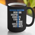 PE Physical Education Teacher For PE Teacher Graphic Print Coffee Mug, Pe Teacher Mugs, funny gift