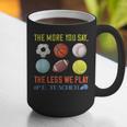 PE Teacher The More You Say Physical Education Teacher Graphic Print Coffee Mug, Pe Teacher Mugs, funny gift