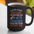 PE Teacher Succeed Sport Teacher School Fitness Gym Class Men Women Graphic Print Coffee Mug, Pe Teacher Mugs, funny gift