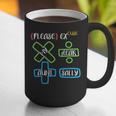 PEMDAS Please Excuse My Dear Aunt Sally Math Teacher Graphic Print Coffee Mug, funny gift