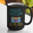 Physical Education Is My Jam PE Teacher Graphic Print Coffee Mug, Pe Teacher Mugs, funny gift Physical Education Is My Jam PE Teacher Graphic Print Coffee Mug, Pe Teacher Mugs, funny gift