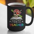 Pirate Teacher Halloween Skull Adult Graphic Print Coffee Mug, funny gift Pirate Teacher Halloween Skull Adult Graphic Print Coffee Mug, funny gift