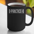 Practice Repeat Music Teacher Band Director Graphic Print Coffee Mug, funny gift Practice Repeat Music Teacher Band Director Graphic Print Coffee Mug, funny gift