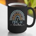 Pre-K Teacher Leopard Boho Rainbow Back To School Graphic Print Coffee Mug, funny gift Pre-K Teacher Leopard Boho Rainbow Back To School Graphic Print Coffee Mug, funny gift