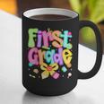 Preppy First Grade Back To School 1st Grade Teacher Girl Kid Graphic Print Coffee Mug, First Grade Teacher Mugs, funny gift Preppy First Grade Back To School 1st Grade Teacher Girl Kid Graphic Print Coffee Mug, First Grade Teacher Mugs, funny gift