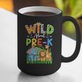 Preschool Teacher Kids Back To School Wild About Pre-K Graphic Print Coffee Mug, funny gift