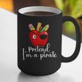 Pretend I'm A Pirate Teacher Apple Talk Like A Pirate Day Men Women Kids Graphic Print Coffee Mug, funny gift Pretend I'm A Pirate Teacher Apple Talk Like A Pirate Day Men Women Kids Graphic Print Coffee Mug, funny gift
