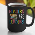 Readers Are Leaders Reading Book Lover Teacher Women Men Kid Graphic Print Coffee Mug, funny gift