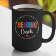Reading Coach Teacher Interventionist Specialist Literacy Graphic Print Coffee Mug, funny gift
