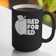 Red For Ed Teacher Support Public Education For Men Women Kids Graphic Print Coffee Mug, funny gift Red For Ed Teacher Support Public Education For Men Women Kids Graphic Print Coffee Mug, funny gift