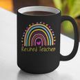 Retired Teacher Rainbow Graphic Print Coffee Mug, funny gift Retired Teacher Rainbow Graphic Print Coffee Mug, funny gift