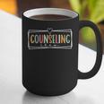 Retro Counseling Crew Counselor Teacher Appreciation Graphic Print Coffee Mug, funny gift