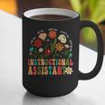 Retro Instructional Assistant Wildflowers Teacher Aide Graphic Print Coffee Mug, funny gift Retro Instructional Assistant Wildflowers Teacher Aide Graphic Print Coffee Mug, funny gift