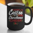Running On Coffee And Christmas Cheer Lover Teacher For Men Women Kids Graphic Print Coffee Mug, funny gift Running On Coffee And Christmas Cheer Lover Teacher For Men Women Kids Graphic Print Coffee Mug, funny gift