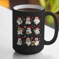 Santa Ghost Reading Books Christmas Library Teacher Graphic Print Coffee Mug, funny gift Santa Ghost Reading Books Christmas Library Teacher Graphic Print Coffee Mug, funny gift