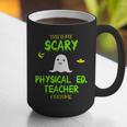 Scary Physical Education Ed Teacher Costume Halloween Easy Graphic Print Coffee Mug, funny gift