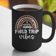 School Bus Trip Vibes Students Teachers Students Field Trip Graphic Print Coffee Mug, funny gift