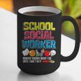 School Social Worker Teacher Caseworker Public Servant LSW Graphic Print Coffee Mug, funny gift School Social Worker Teacher Caseworker Public Servant LSW Graphic Print Coffee Mug, funny gift