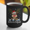 Science Teacher Squad Reindeer Christmas Teacher Xmas Lights For Men Women Graphic Print Coffee Mug, Science Teacher Mugs, funny gift