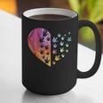 Sign Language Heart ASL For Deaf Teacher Graphic Print Coffee Mug, funny gift Sign Language Heart ASL For Deaf Teacher Graphic Print Coffee Mug, funny gift