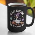 Silly Goose Spooky Teacher Club Halloween Witch Ghost Graphic Print Coffee Mug, funny gift Silly Goose Spooky Teacher Club Halloween Witch Ghost Graphic Print Coffee Mug, funny gift