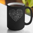 Social Emotional Learning Heart Counselor Teacher SEL Kind Graphic Print Coffee Mug, funny gift