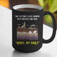 Sorry My Fault Earthquake Tectonic Plate Science Teacher Pun Graphic Print Coffee Mug, Science Teacher Mugs, funny gift Sorry My Fault Earthquake Tectonic Plate Science Teacher Pun Graphic Print Coffee Mug, Science Teacher Mugs, funny gift