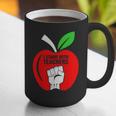 I Stand With Teachers Tshirt Graphic Print Coffee Mug, funny gift