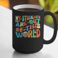 My Students Are Out Of This World Space Groovy Teacher Graphic Print Coffee Mug, Groovy Teacher Mugs, funny gift
