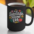 In My Substitute Teacher Era Graphic Print Coffee Mug, funny gift