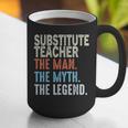 Substitute Teacher Man The Myth The Legend Appreciation Day Graphic Print Coffee Mug, funny gift Substitute Teacher Man The Myth The Legend Appreciation Day Graphic Print Coffee Mug, funny gift