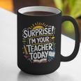 Surprise I'M Your Teacher Today Sub Substitute Teacher Graphic Print Coffee Mug, funny gift Surprise I'M Your Teacher Today Sub Substitute Teacher Graphic Print Coffee Mug, funny gift