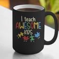 I Teach Awesome Kids Shirt Autism Special Education Teacher Graphic Print Coffee Mug, funny gift