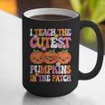 I Teach The Cutest Pumpkins Halloween Fall Teacher Women Graphic Print Coffee Mug, funny gift I Teach The Cutest Pumpkins Halloween Fall Teacher Women Graphic Print Coffee Mug, funny gift